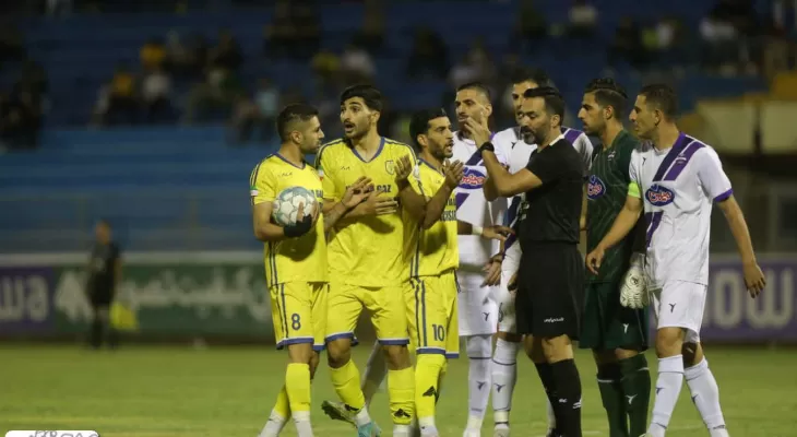 توقف نفتی‌های گچساران مقابل آریو اسلامشهر