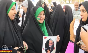 خروش کهگیلویهوبویراحمدیها در حمایت از فلسطین