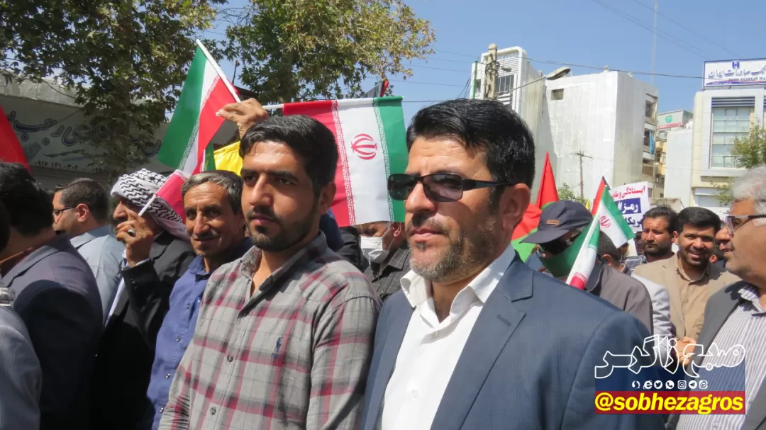 خروش کهگیلویه‌وبویراحمدی‌ها در حمایت از فلسطین