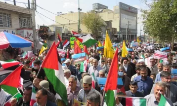 خروش کهگیلویهوبویراحمدیها در حمایت از فلسطین