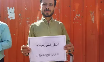 محکومیت صهیونیستها با هشتگ نسل کشی در غزه