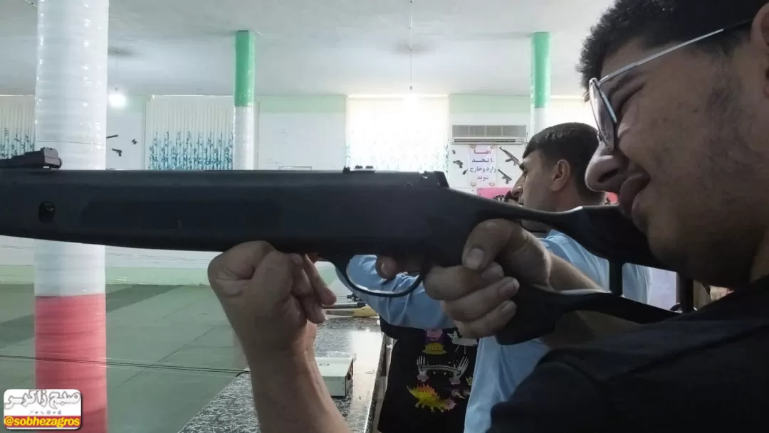 مسابقات جذاب تیراندازی در گچساران+ تصاویر