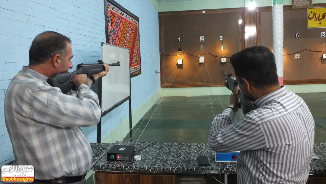 مسابقات جذاب تیراندازی در گچساران+ تصاویر