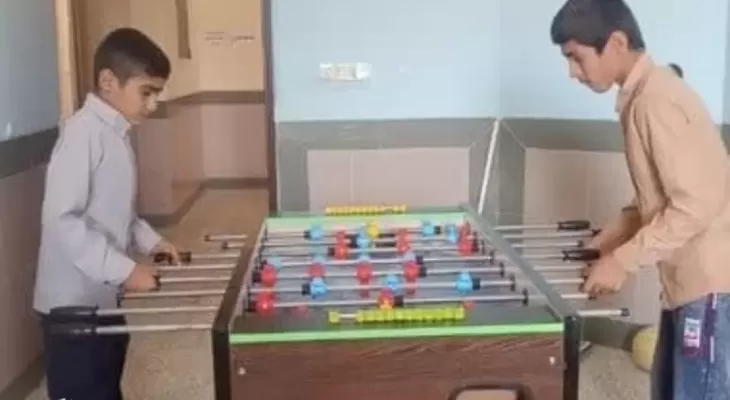 افتتاح خانه ورزش روستای چهارراه آل طیب