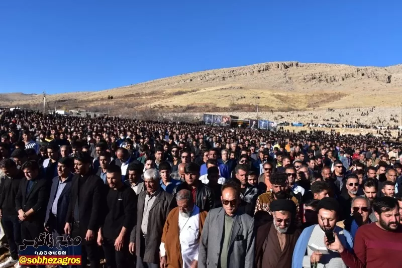 مراسم تشییع خواننده مطرح کهگیلویه و بویراحمدی