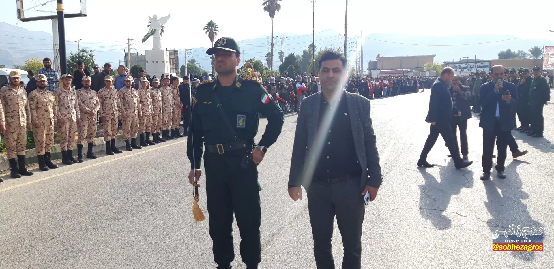 شمیم عطرشهیدان فضای شهرچرام را عطرآگین کرد