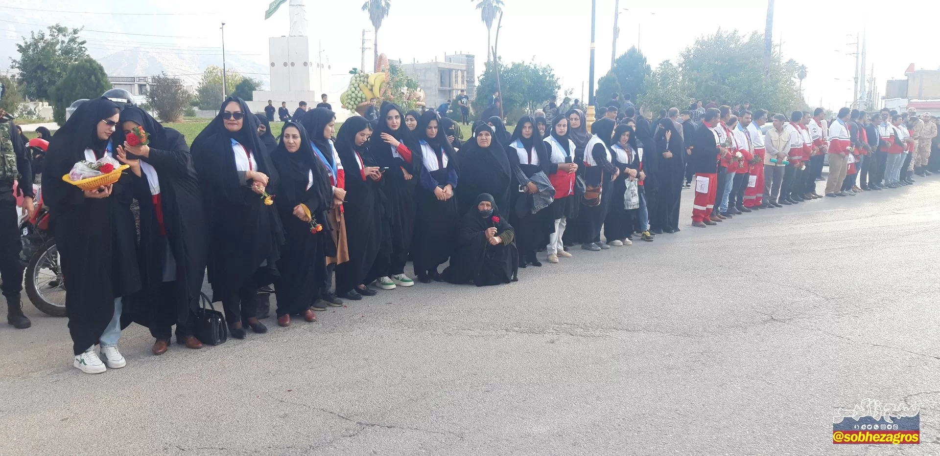 شمیم عطرشهیدان فضای شهرچرام را عطرآگین کرد