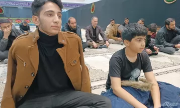 شب اول دههدوم ایام فاطمیه(س) برگزار شد