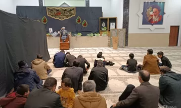 شب اول دههدوم ایام فاطمیه(س) برگزار شد