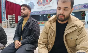 شب اول دههدوم ایام فاطمیه(س) برگزار شد