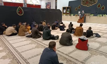 شب اول دههدوم ایام فاطمیه(س) برگزار شد