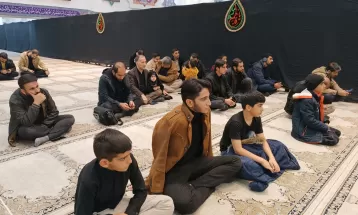 شب اول دههدوم ایام فاطمیه(س) برگزار شد