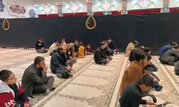 شب اول دههدوم ایام فاطمیه(س) برگزار شد
