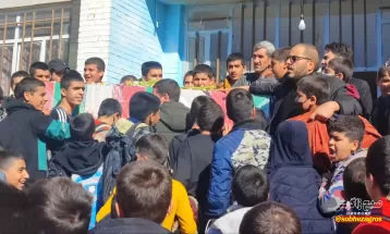 شهدایخوشنام مهمان دانشآموزان یاسوجی شدند+تصاویر