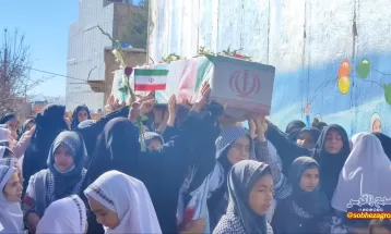 شهدایخوشنام مهمان دانشآموزان یاسوجی شدند+تصاویر