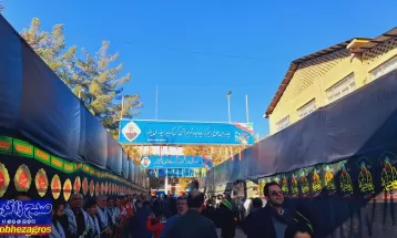 شهید گمنام در استانداری کهگیلویهوبویراحمد آرام گرفت+ تصاویر