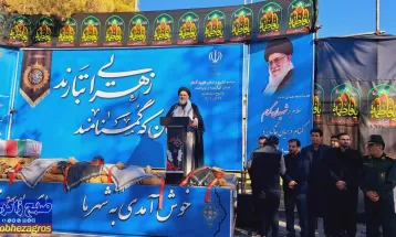 شهید گمنام در استانداری کهگیلویهوبویراحمد آرام گرفت+ تصاویر