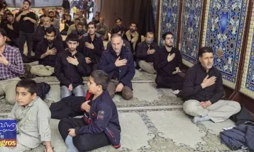 مراسم شامغریبان حضرت زهرا(س) در یاسوج