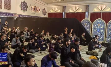 مراسم شامغریبان حضرت زهرا(س) در یاسوج