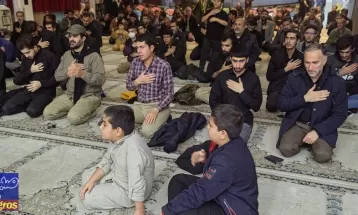 مراسم شامغریبان حضرت زهرا(س) در یاسوج