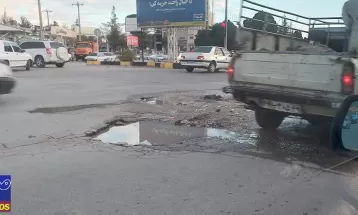 کندهکاری رها شده در بلوار عدل یاسوج