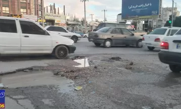 کندهکاری رها شده در بلوار عدل یاسوج