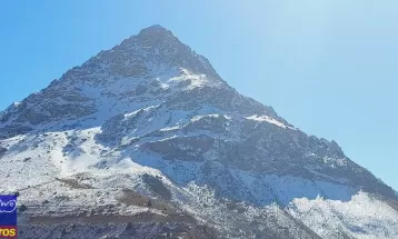 تصاویری از زمستان کمسابقه و کمبرف کوه دنا