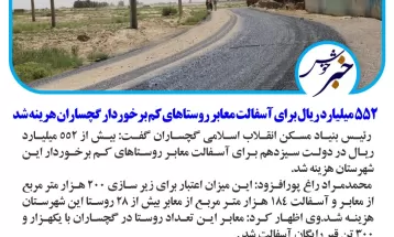 ۱۷۱ طرح در بویراحمد آماده افتتاح است