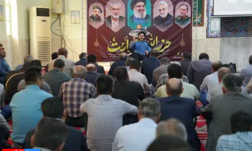 مراسم گرامیداشت شهید «سید حسن نصرالله» در گچساران