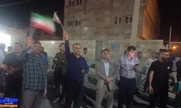 خوشحالی بهمئی‌ها درپی حملات سپاه  علیه رژیم اشغالگر