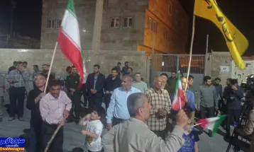 خوشحالی بهمئی‌ها درپی حملات سپاه  علیه رژیم اشغالگر