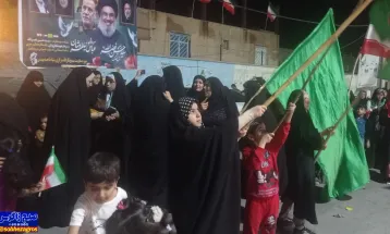 خوشحالی بهمئی‌ها درپی حملات سپاه  علیه رژیم اشغالگر