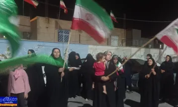 خوشحالی بهمئی‌ها درپی حملات سپاه  علیه رژیم اشغالگر