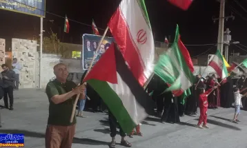 خوشحالی بهمئی‌ها درپی حملات سپاه  علیه رژیم اشغالگر