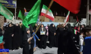 خوشحالی بهمئی‌ها درپی حملات سپاه  علیه رژیم اشغالگر