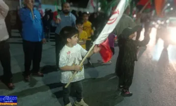 خوشحالی بهمئی‌ها درپی حملات سپاه  علیه رژیم اشغالگر