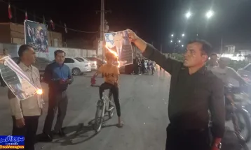 خوشحالی بهمئی‌ها درپی حملات سپاه  علیه رژیم اشغالگر