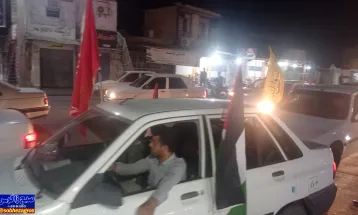 خوشحالی بهمئی‌ها درپی حملات سپاه  علیه رژیم اشغالگر