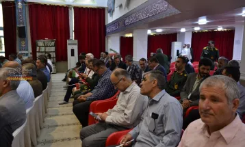 اجتماع یاسوجی‌ها به مناسبت شهادت‌ پرچم‌دار مقاومت