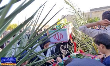 استقبال دانشآموزان باشتی از شهدای گمنام+ تصاویر