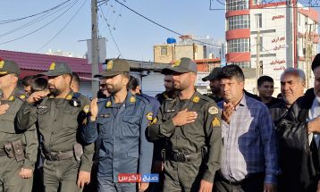 مراسم دستهروی سالروز شهادت «ام ابیها» در باشت