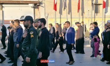 مراسم دستهروی سالروز شهادت «ام ابیها» در باشت