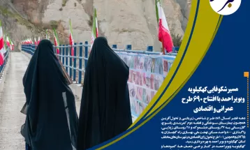 شکوفایی کهگیلویه وبویراحمد با افتتاح۶۹۰طرح عمرانی واقتصادی
