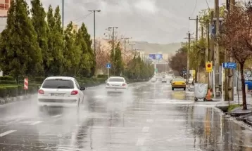 تصاویر لذتبخش بارش باران در سیسخت