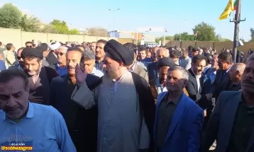 همایش انتخاباتی آیتالله ملکحسینی در گچساران