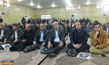 همایش انتخاباتی آیتالله ملکحسینی در گچساران