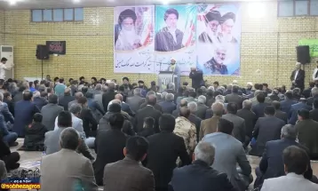 همایش انتخاباتی آیتالله ملکحسینی در گچساران