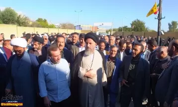 همایش انتخاباتی آیتالله ملکحسینی در گچساران