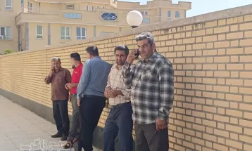 حماسه حضور مردم باشت در انتخابات ریاست جمهوری