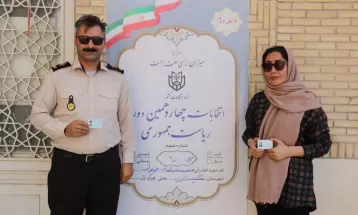 حماسه حضور گچسارانی‌ها پای صندوق‌های اخذ رأی